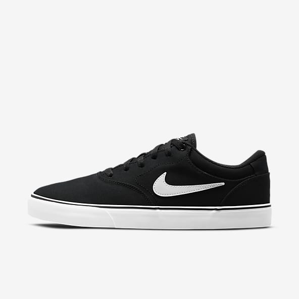 Nike black canvas shoes womens top